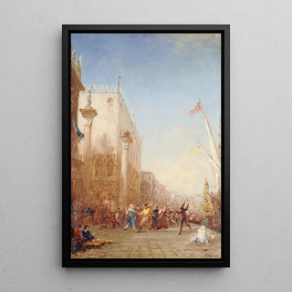 Flix Ziem - Carnaval Venise quai des Esclavons.webp