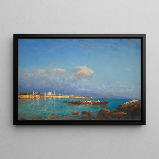 Flix Ziem - Constantinople From The Sea Of Marmara.webp