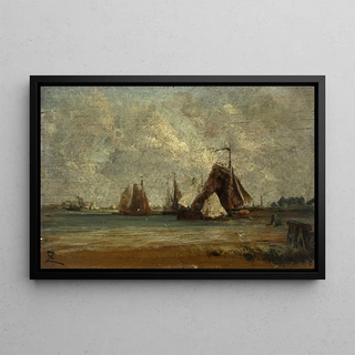 Flix Ziem - Les sloops de pche.webp