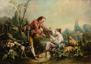 Follower Of Franois Boucher - The Obliging Shepherd.webp