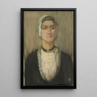 Frances Hodgkins - A Dutch girl.webp