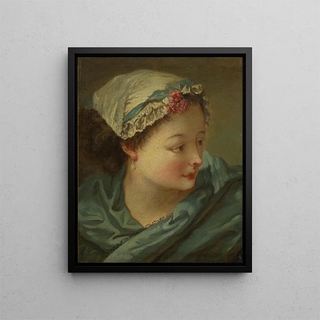 Franois Boucher - Head of a Young Woman.webp