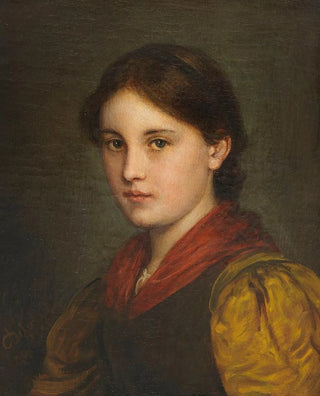 Franz von Defregger - Dirndl.webp