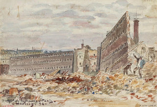 Frdric Houbron - Dmolition de la prison Mazas 23 25 boulevard Diderot ancien boulevard Mazas.webp