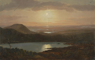 Frederic Edwin Church - Eagle Lake Viewed from Cadillac Mountain Mount Desert Island Maine.webp