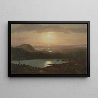 Frederic Edwin Church - Eagle Lake Viewed from Cadillac Mountain Mount Desert Island Maine.webp