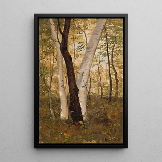 Frederic Edwin Church - In the Woods Hudson New York.webp