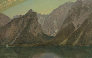 Frederic Edwin Church - Koenigseee near Berchtesgadan Bavaria.webp