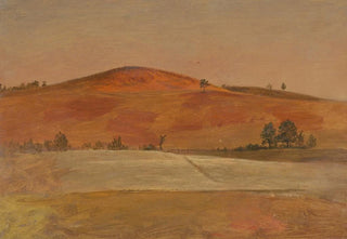 Frederic Edwin Church - Landscape with Low Hill and Fields.webp
