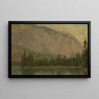 Frederic Edwin Church - The Hintersee near Berchtesgaden Bavaria.webp