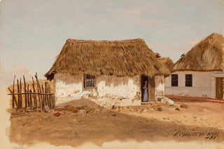 Frederic Edwin Church - Two Houses in Barranquilla Colombia.webp