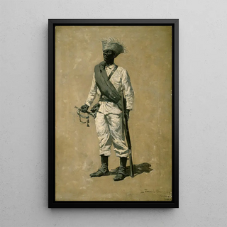 Frederic Remington - One of Gomez Men.webp