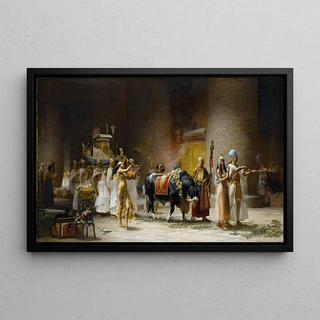 Frederick Arthur Bridgman - The Procession Of The Bull Apis.webp