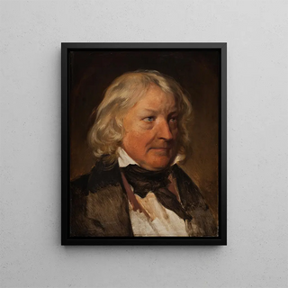 Friedrich von Amerling - Portrait Of Thorvaldsen.webp