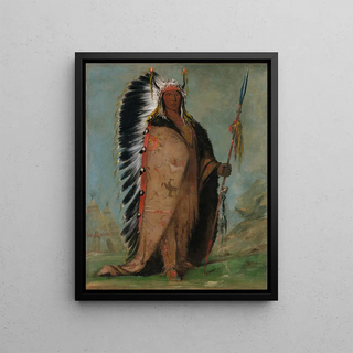 George Catlin - EehSPa Black Rock a Two Kettle Chief.webp