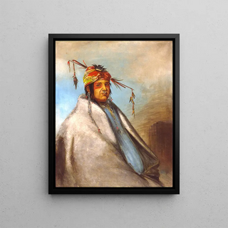 George Catlin - Nonondgon a Chief.webp