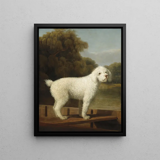 George Stubbs - White Poodle in a Punt.webp