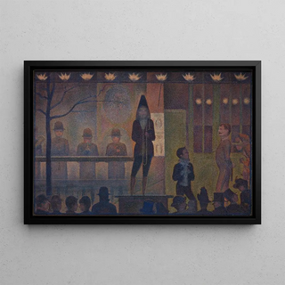 Georges Seurat - Circus Sideshow Parade de cirque.webp