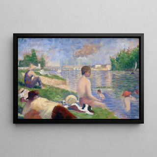 Georges Seurat - Final Study for Bathers at Asnires.webp