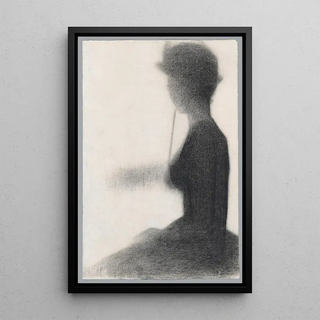 Georges Seurat - Seated Woman with a Parasol.webp