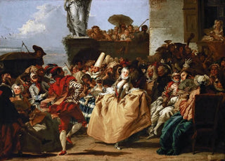 Giovanni Domenico Tiepolo - Carnival Scene Or The Minuet.webp