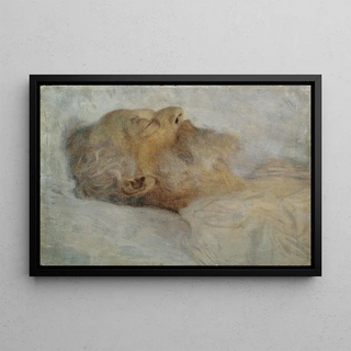 Gustav Klimt - Alter Mann auf dem Totenbett.webp