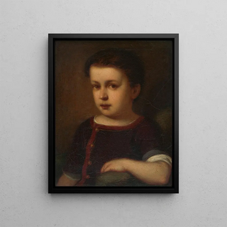Gyula Benczr - Portrait of a child.webp