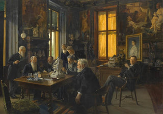 Hans Temple - Sitzung des Makartdenkmalkomitees im Makartzimmer des Palais Dumba.webp