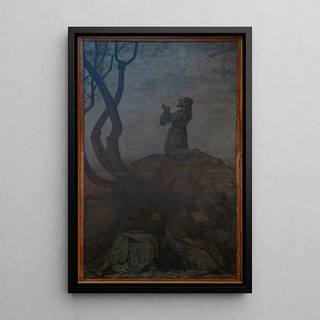 Hans Thoma - Christus am lberg.webp