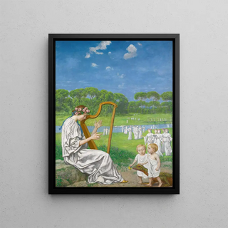 Hans Thoma - Frhlingsmelodie spring melody.webp