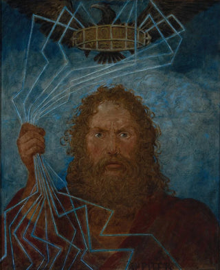 Hans Thoma - Jupiter Donar.webp