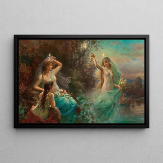 Hans Zatzka - Nymphs at Dawn.webp