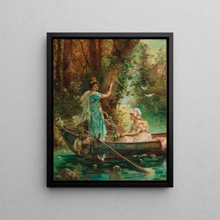 Hans Zatzka - The Love Message.webp