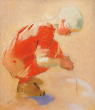 Helene Schjerfbeck - Girl On The Sand.webp