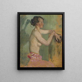 Helmer Osslund - Study of a Model.webp