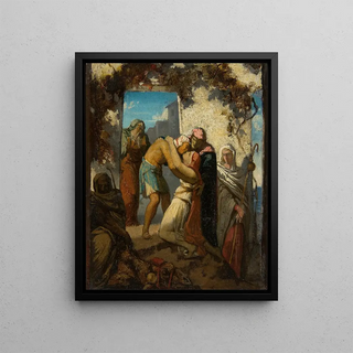 Henri Lehmann - A Scene from the Story of Tobit.webp