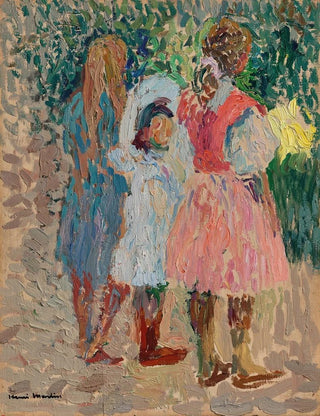 Henri Martin - Trois petites filles au jardin un matin dt.webp