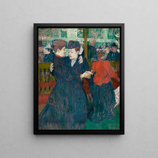 Henri de ToulouseLautrec - At the MoulinRouges Two Women Walzing.webp