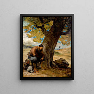 Honor Daumier - Sancho Pansa unter einem Baum ausruhend.webp