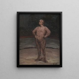 Honor Daumier - The Wrestler.webp