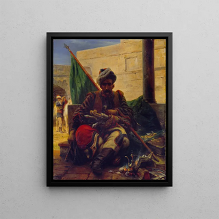 Horace Vernet - A BashiBazouk.webp