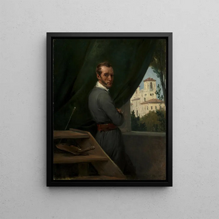 Horace Vernet - SelfPortrait in Rome.webp
