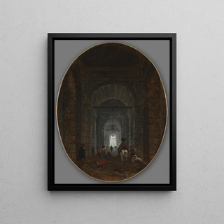 Hubert Robert - The Grotto of Posillipo.webp