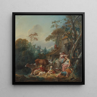 Idylle rurale - François Boucher