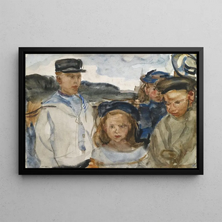 Isaac Israls - Children At The Oosterpark Amsterdam.webp