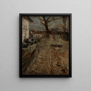 Jacek Malczewski - Country Farm.webp