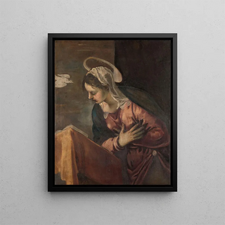 Jacopo Tintoretto - Virgin from the Annunciation to the Virgin.webp