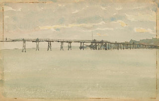 James Abbott McNeill Whistler - Grey and SilverPier Southend.webp