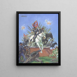 James C Kulhanek - Confederate Charge.webp