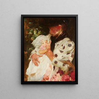 James Jebusa Shannon - The Flower Girl.webp